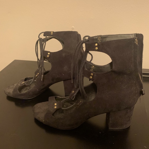 Zara Lace Up Heels - Picture 6 of 7